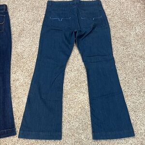 Kimes Ranch Dark Blue Flare Jeans